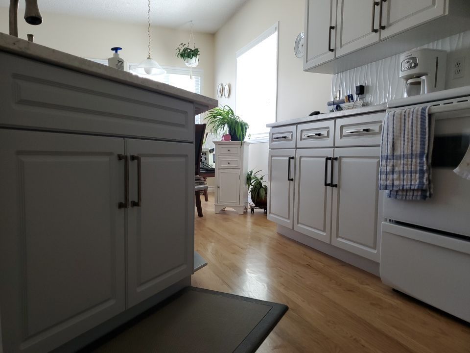 painted kitchen two tone after 4