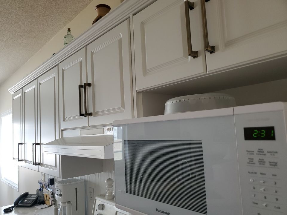 painted kitchen two tone after 3