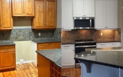 Cabinet Painting Process – Spraying Kitchens & Bathroom Cabinets